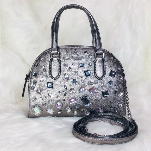 kate spade Handbags - Kate Spade Laurel Way Embellished Mini Reiley Bag